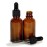Vivaplex, Amber, 4 oz Glass Bottles, with Glass Eye Droppers - 2 pack