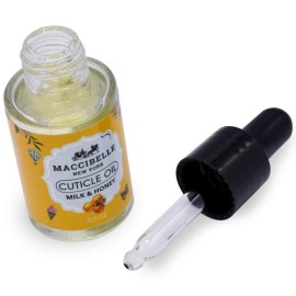 Maccibelle Cuticle Oil 0.5 oz - Heals Dry Cracked Cuticles (Milk and Honey, 0.5 Fl Oz) Maccibelle Cuticle Oil 0.5 oz - Heals Dry Cracked Cuticles (Milk and Honey, 0.5 Fl Oz)