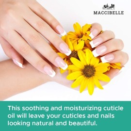 Maccibelle Cuticle Oil 0.5 oz - Heals Dry Cracked Cuticles (Milk and Honey, 0.5 Fl Oz) Maccibelle Cuticle Oil 0.5 oz - Heals Dry Cracked Cuticles (Milk and Honey, 0.5 Fl Oz)