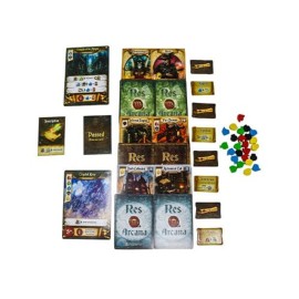 Res Arcana Lux et Tenabrae Board Game EXPANSION - Magical Fantasy Adventure Game, Strategy Game for Kids & Adults, Ages 14+, 2-5 Players, 30-60 Min Playtime, Made by Sand Castle Games Res Arcana Lux et Tenabrae Board Game EXPANSION - Magical Fantasy Adventure Game, Strategy Game for Kids & Adults, Ages 14+, 2-5 Players, 30-60 Min Playtime, Made by Sand Castle Games