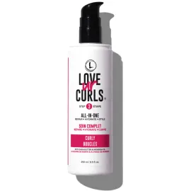 Love Ur Curls All in One Curl Cream Styler, Anti Frizz Curling Cream for Curly Hair, Repair, Define, Hydrate & Style with Shea Butter, 250mL