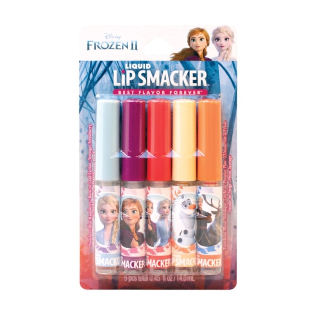 Lip Smacker Disney Frozen 2 Liquid Flavored Lip Balm Party Pack | Dry Lips | For Kids, Men, Women | Stocking Stuffer | Christmas Gift, Set of 5 Lip Smacker Disney Frozen 2 Liquid Flavored Lip Balm Party Pack | Dry Lips | For Kids, Men, Women | Stocking Stuffer | Christmas Gift, Set of 5