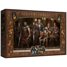 CMON A Song of Ice and Fire Tabletop Miniatures Game Neutral Heroes II Box Set (Multilingual Edition) - Strategy Game for Adults, Ages 14+, 2+ Players, 45-60 Minute Playtime, Made