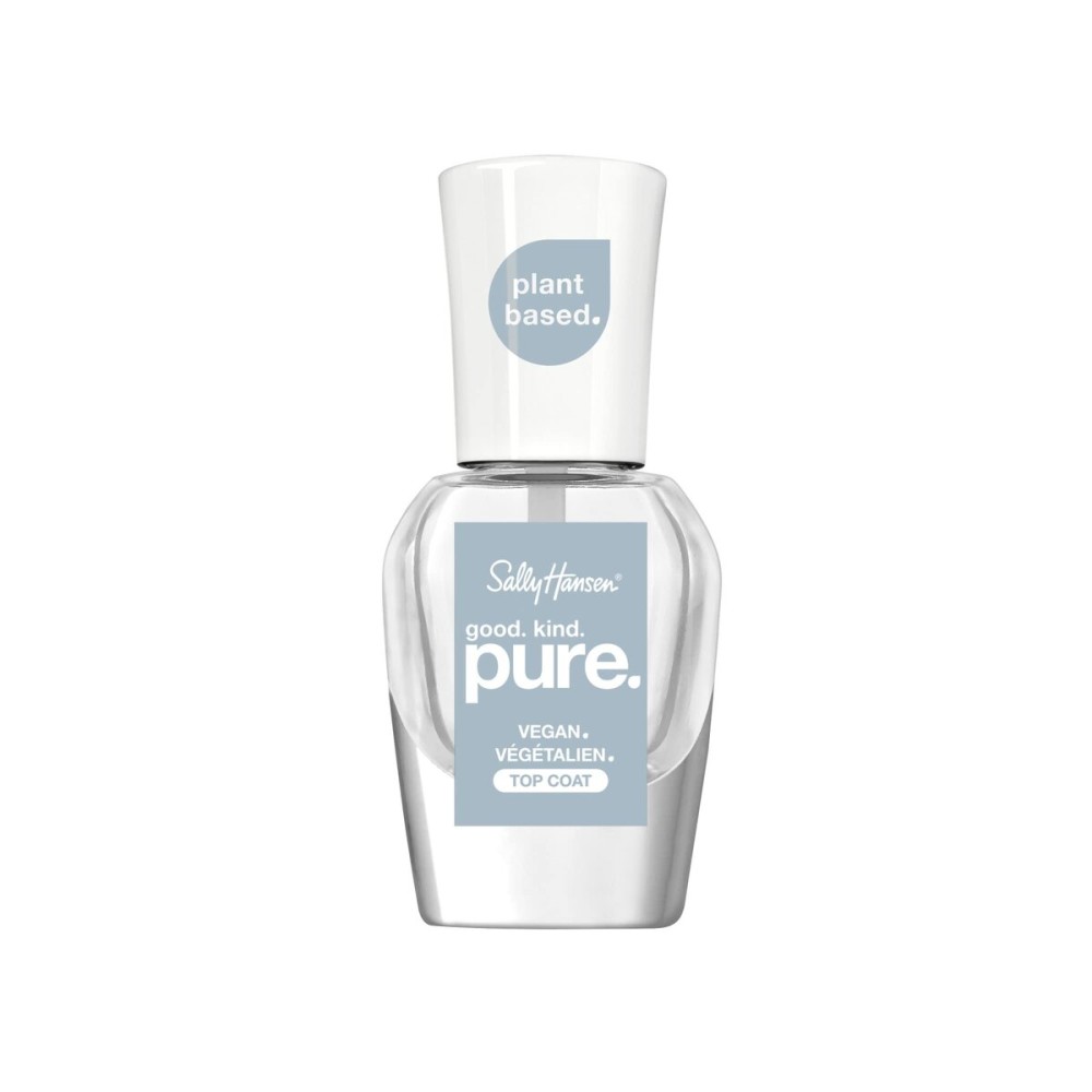 Sally Hansen Good.Kind.Pure. , Top Coat, 16-free and 100% Vegan, Long Lasting, Clear Nail Polish Sally Hansen Good.Kind.Pure. , Top Coat, 16-free and 100% Vegan, Long Lasting, Clear Nail Polish