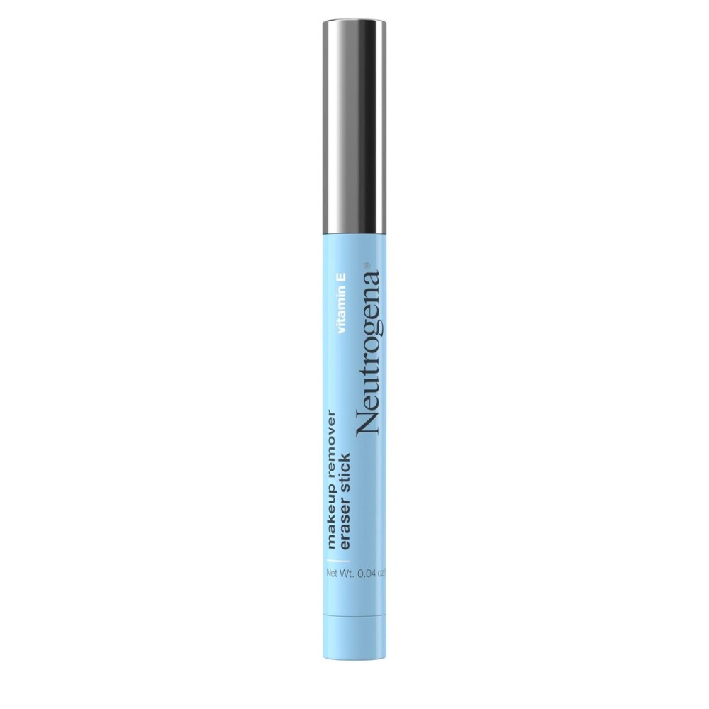 Neutrogena Makeup Remover Eraser Stick with Vitamin E, Easy-to Use & Travel-Friendly Makeup Removing Gel Pen for On-the-Go Touch-Ups of Stray or Smudged Eyeliner, Lipstick, & More, 0.04 oz Neutrogena Makeup Remover Eraser Stick with Vitamin E, Easy-to Use & Travel-Friendly Makeup Removing Gel Pen for On-the-Go Touch-Ups of Stray or Smudged Eyeliner, Lipstick, & More, 0.04 oz