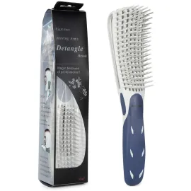 BESTOOL Detangling Brush for Curly and Natural Black Hair, Afro 3/4abc Texture, Faster and Easier Detangling of Wet or Dry Hair with No Pain (Blue) BESTOOL Detangling Brush for Curly and Natural Black Hair, Afro 3/4abc Texture, Faster and Easier Detangling of Wet or Dry Hair with No Pain (Blue)