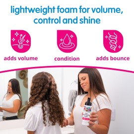 SoCozy Hair Mousse for Kids, Curl Volumizing Foam Mousse for Curly Hair (6 Fl Oz) Enhances Shine & Volume, Gentle Formula with Panthenol, Hydrolyzed Proteins & Keratin, Paraben & Sulfate-Free SoCozy Hair Mousse for Kids, Curl Volumizing Foam Mousse for Curly Hair (6 Fl Oz) Enhances Shine & Volume, Gentle Formula with Panthenol, Hydrolyzed Proteins & Keratin, Paraben & Sulfate-Free