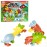 Magnetic Mix or Match Dinosaurs Toy Play Set, 15 Pieces