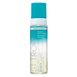 St.Tropez Self Tan Purity Bronzing Water Mousse, Clear Tanning Water Foam, Streak-Free Finish, Develops in 4-8 Hours, Vegan, Natural & Cruelty Free, 6.7 Fl Oz