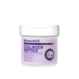 NATURE WELL Clinical Collagen Peptide Intense Moisture Cream for Face, Neck, & Body, Anti-Aging Cream that Hydrates, Plumps, Restores Moisture, and Increases Suppleness, 10 Oz
