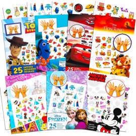 Disney Tattoos Party Favors Mega Assortment ~ Bundle Includes 7 Disney Favorites Temporary Tattoo Packs Featuring Princess, Toy Story, Frozen, Cars, Lion King and More (Over 175 Tattoos!) Disney Tattoos Party Favors Mega Assortment ~ Bundle Includes 7 Disney Favorites Temporary Tattoo Packs Featuring Princess, Toy Story, Frozen, Cars, Lion King and More (Over 175 Tattoos!)