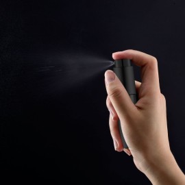 Lil Ray 8ml Portable Mini Perfume Atomizer(4 PCS)?Refilable Empty Small Spray Bottle for Travel, Twist Tpye Pocket Cologne Sprayer (Matte Black) Lil Ray 8ml Portable Mini Perfume Atomizer(4 PCS)?Refilable Empty Small Spray Bottle for Travel, Twist Tpye Pocket Cologne Sprayer (Matte Black)