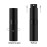 Lil Ray 8ml Portable Mini Perfume Atomizer(4 PCS)?Refilable Empty Small Spray Bottle for Travel, Twist Tpye Pocket Cologne Sprayer (Matte Black)