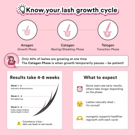 \'Cosmic Lash\' Eyelash Serum | Lash Growth Serum Without Prostaglandins | Thicker, Longer, More Defined Lashes Naturally | 4 Months Supply XL Size | Made in USA, cGMPA Certified Lab \'Cosmic Lash\' Eyelash Serum | Lash Growth Serum Without Prostaglandins | Thicker, Longer, More Defined Lashes Naturally | 4 Months Supply XL Size | Made in USA, cGMPA Certified Lab