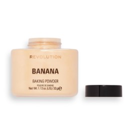 Revolution, Loose Baking Powder, Makeup Setting Powder, Long Lasting Coverage, Mattifies & Reduces Shine, Banana, 1.13 oz Revolution, Loose Baking Powder, Makeup Setting Powder, Long Lasting Coverage, Mattifies & Reduces Shine, Banana, 1.13 oz