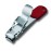 Victorinox Nail Clipper Stainless Steel Red 8.2050.B1