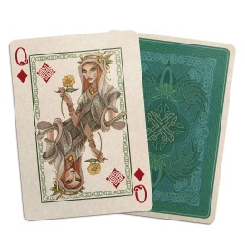 Bicycle Creatures of The FAE Playing Cards Gent Supply, Green Bicycle Creatures of The FAE Playing Cards Gent Supply, Green