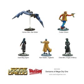Warlord Judge Dredd Arch Denizens of Mega City One Figures for Judge Dredd Miniatures Table Top War Game 652210203