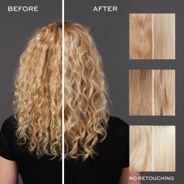 John Frieda Violet Crush Purple Conditioner, Purple Conditioner for Blonde Hair, Crushed Violet Pigments Neutralize Brassy Tones for Cooler, Brighter Blonde, 8.3 Oz