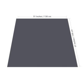 Splat Mat for Under High Chair/Arts/Crafts, WOMUMON Washable Spill Waterproof Anti-Slip Floor Protector Splash Mat, Messy and Table Cloth