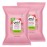 Yes To Face Wipes for Women and Men, Refreshing Facial Cleansing Wipes for use as a Make Up Remover, Cleaning, Soothing, Watermelon (Pack of 2)