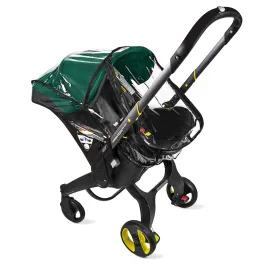 Baby & Beyond\'s, Premium Rain Cover, Compatible with Doona Infant Car Seat Stroller (Regular)
