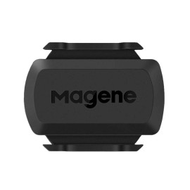 Magene S3+ Outdoor/Indoor Speed/Cadence Sensor for Cycling, Wireless Bluetooth/Ant+ Bike Computer RPM Sensor for Road Bike or Spinning Bike and Trainers Compatible with Onelap, Wahoo Fitness, Zwift