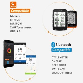 Magene S3+ Outdoor/Indoor Speed/Cadence Sensor for Cycling, Wireless Bluetooth/Ant+ Bike Computer RPM Sensor for Road Bike or Spinning Bike and Trainers Compatible with Onelap, Wahoo Fitness, Zwift Magene S3+ Outdoor/Indoor Speed/Cadence Sensor for Cycling, Wireless Bluetooth/Ant+ Bike Computer RPM Sensor for Road Bike or Spinning Bike and Trainers Compatible with Onelap, Wahoo Fitness, Zwift