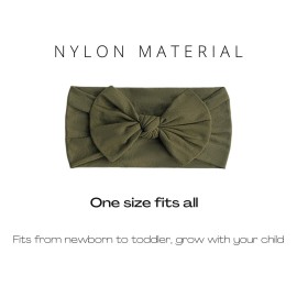 Prohouse 16PCS Baby Nylon Headbands Hairbands Hair Bow Elastics for Baby Girls Newborn Infant Toddlers Kids Prohouse 16PCS Baby Nylon Headbands Hairbands Hair Bow Elastics for Baby Girls Newborn Infant Toddlers Kids