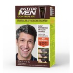 Just For Men Control GX Grey Reducing Shampoo, Gradual Hair Color with Keratin for Stronger Thicker and Healthier Looking Hair, 4 Fl Oz - Pack of 1 (Packaging May Vary)