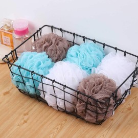 Bath Loofah Shower Sponge Pouf Body Scrubber Exfoliator Scrubber Ball (Set of 6) Bath Loofah Shower Sponge Pouf Body Scrubber Exfoliator Scrubber Ball (Set of 6)