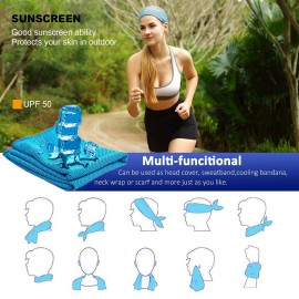 YQXCC 4 Pack Cooling Towel (47x12) Ice Cool for Neck, Microfiber Soft Breathable Chilly Towels for Yoga, Sports, Golf, Gym, Camping, Running, Fitness, Workout & More Activities YQXCC 4 Pack Cooling Towel (47x12) Ice Cool for Neck, Microfiber Soft Breathable Chilly Towels for Yoga, Sports, Golf, Gym, Camping, Running, Fitness, Workout & More Activities