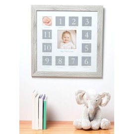 Kate & Milo My First Year Frame, Newborn To First Birthday Photo Frame, Baby Keepsake Nursery Frame, Rustic Wood Kate & Milo My First Year Frame, Newborn To First Birthday Photo Frame, Baby Keepsake Nursery Frame, Rustic Wood
