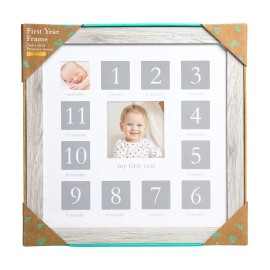 Kate & Milo My First Year Frame, Newborn To First Birthday Photo Frame, Baby Keepsake Nursery Frame, Rustic Wood Kate & Milo My First Year Frame, Newborn To First Birthday Photo Frame, Baby Keepsake Nursery Frame, Rustic Wood