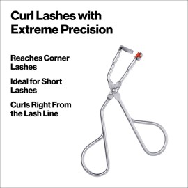 Revlon Eyelash Curler, Precision Curl Control for Short Lashes, Lifts & Defines, Easy to Use (Pack of 1)