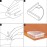 [36 Pack] Slim Clear Edge Bumpers, Tomorotec Corner Protectors Edge Guards Corner Cushion for Baby Safety for Furniture, Slim Table, Windows, Bed and etc