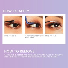 KISS Falscara DIY Eyelash Extension Remover with Natural Rosewater - Gentle Soothing Nourishing Eye Cleanser for Removal of Artificial False Synthetic Eyelashes, Lash Wisps, and Bond & Seal Adhesive KISS Falscara DIY Eyelash Extension Remover with Natural Rosewater - Gentle Soothing Nourishing Eye Cleanser for Removal of Artificial False Synthetic Eyelashes, Lash Wisps, and Bond & Seal Adhesive
