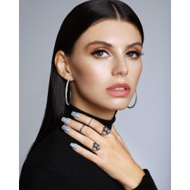 KISS Magnetic Lashes, Crowd Pleaser, 1 Pair of Synthetic False Eyelashes With 5 Double Strength Magnets, Wind Resistant, Dermatologist Tested Fake Lashes Last Up To 16 Hours, Reusable Up To 15 Times KISS Magnetic Lashes, Crowd Pleaser, 1 Pair of Synthetic False Eyelashes With 5 Double Strength Magnets, Wind Resistant, Dermatologist Tested Fake Lashes Last Up To 16 Hours, Reusable Up To 15 Times