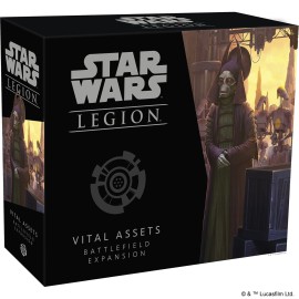 Star Wars: Legion Vital Assets BATTLEFIELD EXPANSION - Enhance Your Battlefields! Tabletop Miniatures Strategy Game for Kids and Adults, Ages 14+, 2 Players, 3 Hour Playtime, Made by Atomic Mass Games