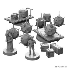 Star Wars: Legion Vital Assets BATTLEFIELD EXPANSION - Enhance Your Battlefields! Tabletop Miniatures Strategy Game for Kids and Adults, Ages 14+, 2 Players, 3 Hour Playtime, Made by Atomic Mass Games