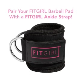 FITGIRL - Hip Thrust Pad and Squat Pad for Leg Day, Barbell Pad Stays in Place Secure, Thick Cushion for Comfortable Squats Lunges Glute Bridges, Olympic Bar and Smith Machine FITGIRL - Hip Thrust Pad and Squat Pad for Leg Day, Barbell Pad Stays in Place Secure, Thick Cushion for Comfortable Squats Lunges Glute Bridges, Olympic Bar and Smith Machine