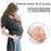 Baby Wraps Carrier, Jeroray Baby Carrier,Hands Free Infant Carrier, Lightweight,Breathable,Softness,Heather Grey