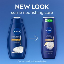 NIVEA Nourishing Care Body Wash with Nourishing Serum, Moisturizing Body Wash for Women, Enriched with Provitamin B5 and Vitamin E, 20 Fl Oz Bottle NIVEA Nourishing Care Body Wash with Nourishing Serum, Moisturizing Body Wash for Women, Enriched with Provitamin B5 and Vitamin E, 20 Fl Oz Bottle