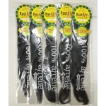 RastAfri Pre-Stretched Silky Braiding Hair (5 Single Packs, 1B)