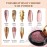 SAVILAND Chrome Nail Powder Set: 6 Colors Metallic Gold Chrome Nail Powder Mirror Effect Holographic Chameleon Pigment Chrome Powder for Gel Nails Manicure Nail Glitter Dust for Nail Art Decorations