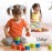 3 Inch Grosgrain Bow for Little Girls- Set of 2 (White)