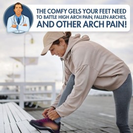 DFO Arch Support Insoles for Plantar Fasciitis Relief - 6Pcs - High Arch Support Inserts for Flat Feet - for Men & Women - Can be Worn with Shoes - Better Than Foot Brace DFO Arch Support Insoles for Plantar Fasciitis Relief - 6Pcs - High Arch Support Inserts for Flat Feet - for Men & Women - Can be Worn with Shoes - Better Than Foot Brace