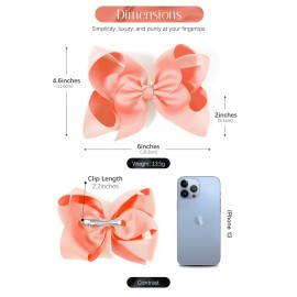 Choicbaby 28pcs 6 Inch Hair Bows for Girls Large Hair Bows with Alligator Clips Toddler Hair Accessories for Baby Girls Kids Teens Choicbaby 28pcs 6 Inch Hair Bows for Girls Large Hair Bows with Alligator Clips Toddler Hair Accessories for Baby Girls Kids Teens