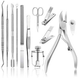 12PCS Ingrown Toenail Tool Ingrown Toenail Treatme..