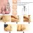 12PCS Ingrown Toenail Tool Ingrown Toenail Treatment Pedicure ToolsIngrown Toenail Tool Kit Nail Clipper Set Pedicure Kit Ingrown Toenail Pedicure Tool By JTIEO